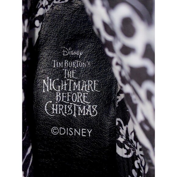 Nightmare Before Christmas Quilted Boots Lace Up Fold Down Women's Size W6 - Picture 7 of 7
